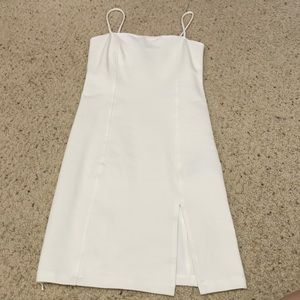 F21 White Bodycon dress